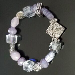Gem Stone Beaded Bracelt